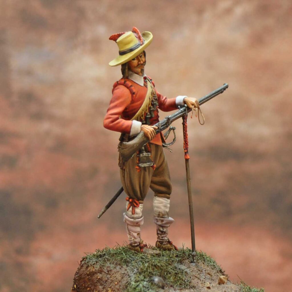 Spanish Musketeer, The Thirty Years War, 1618 - Art Girona