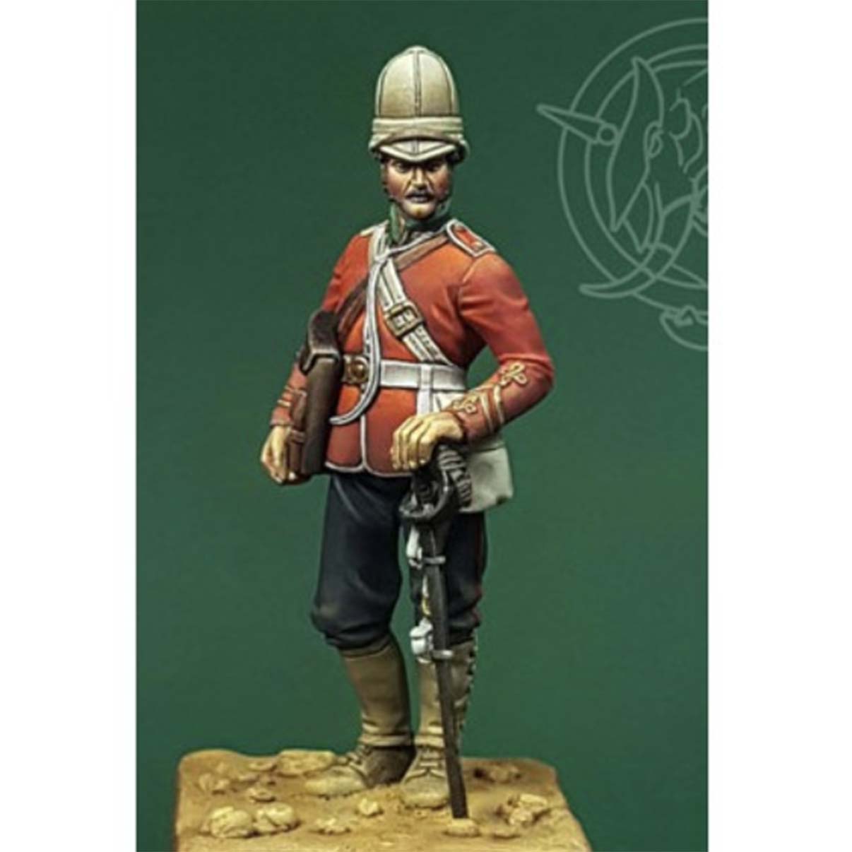 Officer – 24th Regiment of Foot – Zulu Wars - Art Girona